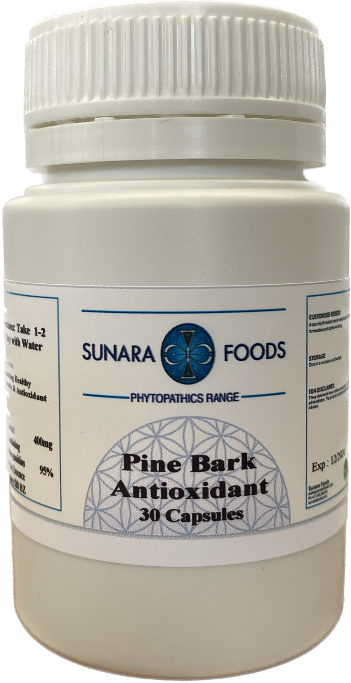 Pine Bark Antioxident 30 Capsules