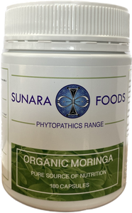 Organic Moringa Capsules (180)